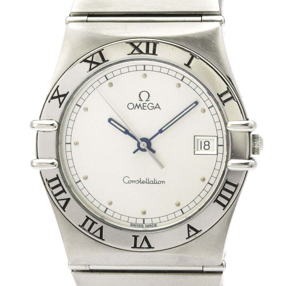 OMEGA Constellation Stainless Steel Quartz Mens Watch 396.1070 Polished